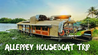 Alleppey Houseboat Trip  Kerala Backwaters Experience [upl. by Allehc]