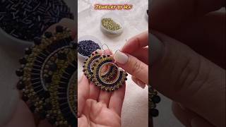 Beautiful earrings Tutorial  diy earrings  earring tutorial shortsfeed shorts viralshorts [upl. by Alfonse]