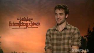 Robert Pattinson Interview  The Twilight Saga Breaking Dawn  Part 1 [upl. by Elvie110]