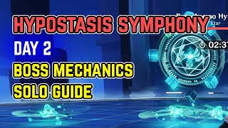 Day 2 Hypostasis Symphony  Boss Mechanics Explained amp Solo Guide  Genshin Impact [upl. by Ysabel]