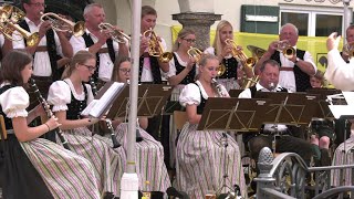 RAINERMARSCH MIT PFARRER  Bürgermusik St Gilgen [upl. by Viscardi]