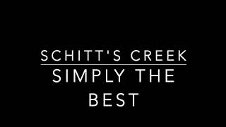 Schitts Creek  Simply the best [upl. by Rehctelf]