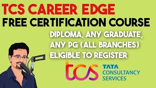 TCS EDGE Program  12thDiplomaAny GraduatePostGraduate Eligible  Free Certification [upl. by Martie]