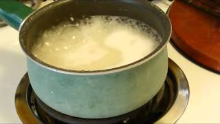 Back to Basics How to cook rice on the stove with my mom [upl. by Katzir]