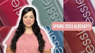 Essie Blushin amp Crushin Spring 2024 Collection  Janixa  Nail Lacquer Therapy [upl. by Merkle92]