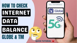 HOW TO CHECK INTERNET DATA BALANCE ON GLOBE PROMOS 2022 [upl. by Arev]