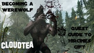 ESO  Quest Guide for Hircines Gift Becoming a werewolf [upl. by Isidore]