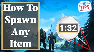 Valheim  How To Spawn Any Item [upl. by Aneri]