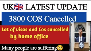 UK🇬🇧 home office latest update regarding visas and COSuk visa cos [upl. by Asina467]