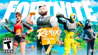 🔴 DÉCOUVERTE CHAPITRE 2 REMIX SAISON OG  Mise a jours Live Fortnite MAJ FR [upl. by Anaiq9]