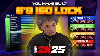 New Best Tall Guard ISO LOCK BUILD NBA2K25 Season 3 [upl. by Yonit691]