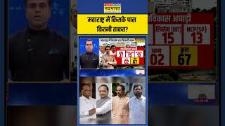 Maharashtra Election  महाराष्ट्र में किस Party के पास कितनी सीट  Sushant Sinha  NKP  shorts [upl. by Daj70]