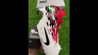 Nike Air Zoom Mercurial Vapor 16 Elite FG Firm Ground Soccer Cleats  WhiteBlackPinkGreen [upl. by Asseneg]