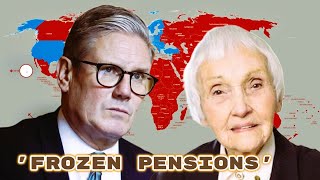 WW2 veteran takes Frozen Pensions fight directly to Keir Starmers doorstep [upl. by Albertina]