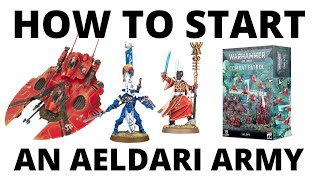 How to Start an Aeldari Army in Warhammer 40K 10th Edition  Craftworld Eldar Beginner Guide [upl. by Laenej905]