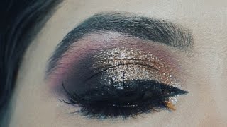 FULL GLAM SMOKEY EYE MAKEUP TUTORIAL  BRIDAL EYE MAKEUP VIDEO [upl. by Aihseit]