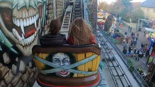 Spuk der Geistercoaster  SipkemaLutjens Onride Video Allerheiligenkirmes Soest 2022 [upl. by Elletnohs]