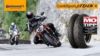 Conti SportAttack 4  Tire Test Winner  Built to Grip [upl. by Meir]