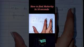 How to find Molarity part 2 [upl. by Sitoiganap]