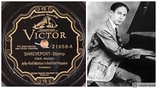 Shreveport Stomp by Jelly Roll Morton 1924 Jazz Piano [upl. by Rednasela981]