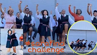 Watch Imbewu cast does the Sarafina challenge for June 16Full video [upl. by Noicpesnoc]