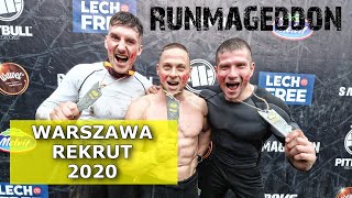 Zimowy Runmageddon Warszawa 2020  Rekrut all obstacles [upl. by Thompson]