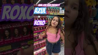 AZUL OU ROXO youtubeshorts funnypictures 1k viralvideo creator [upl. by Nawiat]