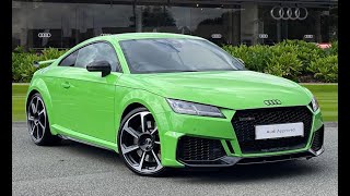 Approved Used Audi TT RS Coup Sport Edition 400 PS S tronic  Stoke Audi  DP70 TKK [upl. by Selohcin]