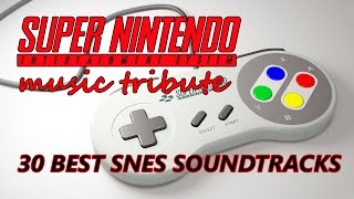 30 Best SNES Soundtracks  Super Nintendo Music Tribute [upl. by Vrablik]