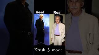 Krrish 3 movie Reel vs Real hrithikroshanpriyankachopra vivekoberoishortfeedviral [upl. by Everson]