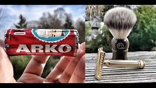 FaTip FS Synthetic Arko Stick RazoRock Baby Blue Derby Extra [upl. by Etselec]