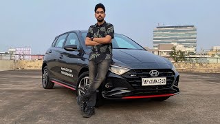 Hyundai i20 N Line 2024  N8 Top Model  Detailed Review with Features amp Onroad Price in Hindi [upl. by Ynnavoig]