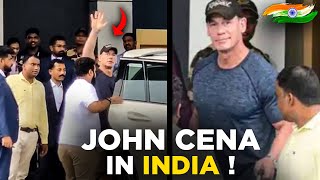 OMG  JOHN Cena is in MUMBAI For AMBANI Wedding  John Cena in Ambani Wedding [upl. by Aisats]