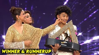 Winner amp Runnerup of India Best Dancer Season 3  IBD Season 3 Winner Finale Episode Today [upl. by Saville479]