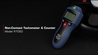 R7050 Compact Photo Tachometer and Counter [upl. by Atnuahs139]