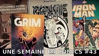 Une Semaine en Comics 43  Its Lonely at the Center of the Earth Grandville Grim amp Iron Man [upl. by Elleined]