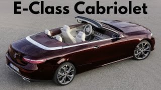 Mercedes EClass Cabriolet Avantgarde  Premiumclass Fabric Soft Top [upl. by Hax]