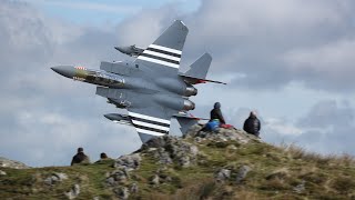 LAKENHEATH TO MACH LOOP HERITAGE JETS 4K [upl. by Noemi]