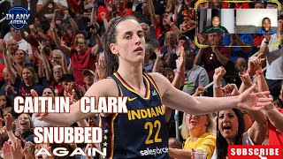 WNBA star Caitlin Clark gets snubbed of UNANIMOUS ROY Award [upl. by Burton]