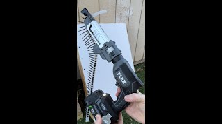 FLEX Drywall Screw Gun With Magazine Attachment DEMO [upl. by Stewart]