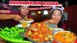 EDISI MAKAN MALAM DITENGAH MALAM 😂 LIHAT APA YG TERJADI 👻 [upl. by Alim]