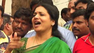 Actress Jeevitha Rajashekar Speech at MAA Elections Polling 2015 [upl. by Ahsena963]