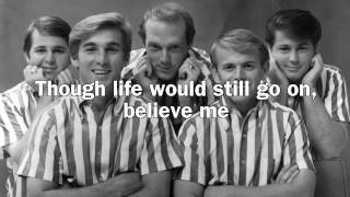 Beach Boys  God Only Knows lyrics Lyric Video [upl. by Bilow]