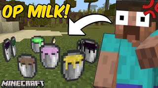 Minecraft But Theres Custom Mobs Milk  MCPE [upl. by Littell232]