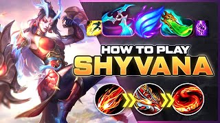 HOW TO PLAY SHYVANA TOP  0 CD BUILD  BEST Build amp Runes  Season 14 Shyv guide  League of Legends [upl. by Sergeant981]