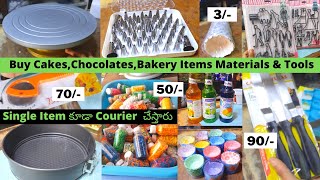 Buy Cakes Chocolate Raw Materials Wholesale Price Starts 3 RsBakery Items Tools  Cheap Price [upl. by Georgeanne]