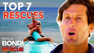 Top 7 Rescues On Bondi Rescue EVER Extended Compilation [upl. by Couhp]