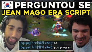 JEAN MAGO CHAMADO DE HACK SCRIPT NO BOOTCAMP TAKESHI SUPER SERVER  RENECRODILO LEAGUE OF LEGENDS [upl. by Anthe167]