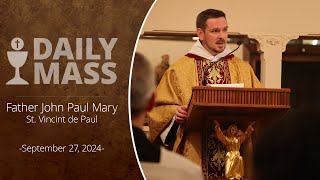 Catholic Daily Mass  Daily TV Mass  September 27 2024 [upl. by Ocisnarf]