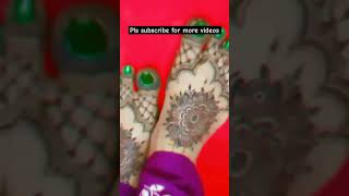 Legs mehndi design beautiful designyoutubeshorts mehndi shortvideo trending shorts ytshorts [upl. by Leraj]